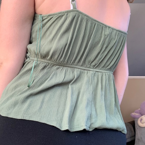 Green Ladder Trim Top - Picture 8 of 10